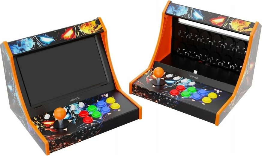 Kontroller arkade Yaxo Arcade Arena për Nintendo Switch/NS2, Turbo, USB-C, 12 slote kartash, i zi