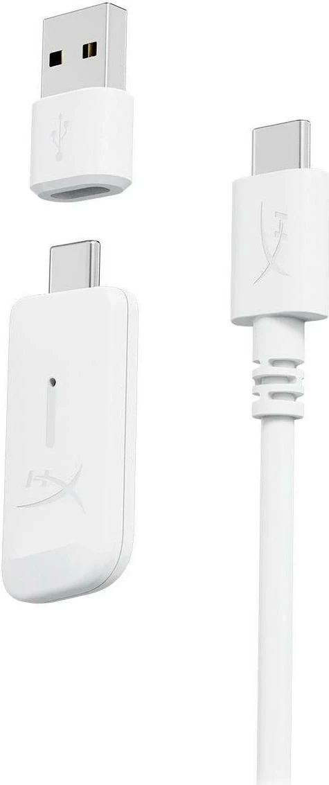 Kufje HyperX Cloud Flight 2 wireless, mikrofon i ndashëm, bardhë