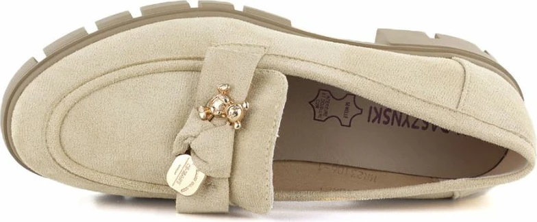 Këpucë femrash M. Daszyński MR23106, bezhë