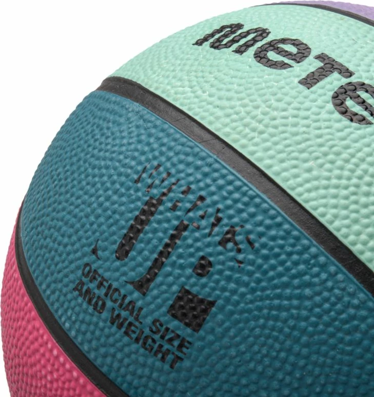 Top basketbolli për fëmijë Meteor, shumëngjyrësh [Madhësia: Standarde]