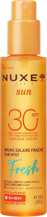 Mist për fytyrë dhe trup për femra Nuxe Sun Refreshing Face and Body Mist SPF30, 150ml