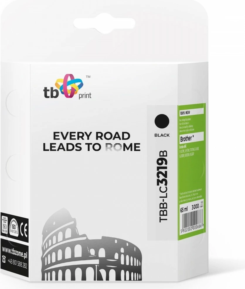 Toner TB Print TBB-LC3219B për Brother MFC-J5330DW, i zi