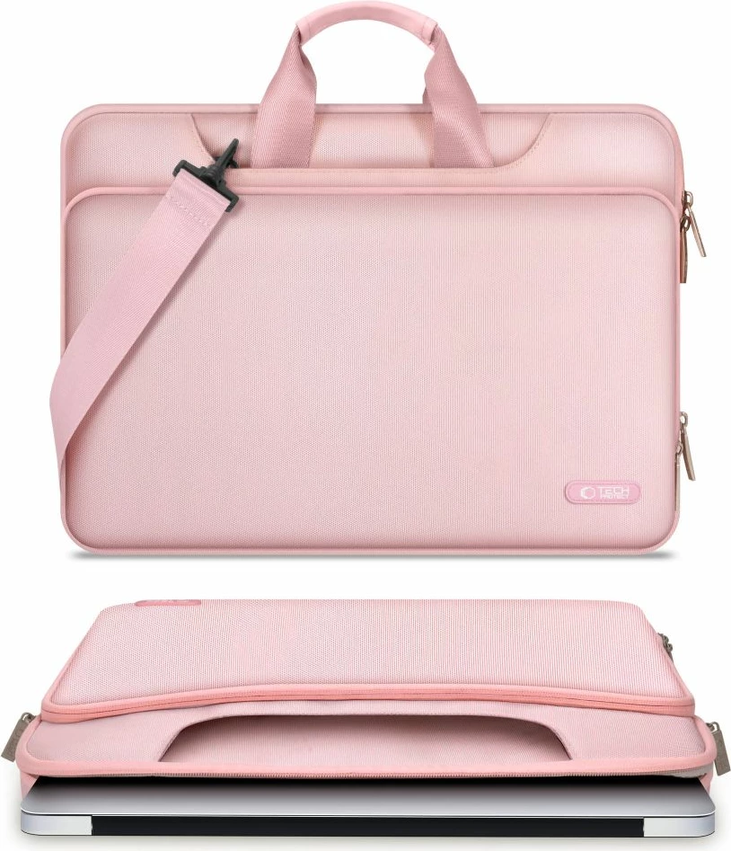 Çantë laptopi Tech-Protect PocketBag 13-14, Rozë