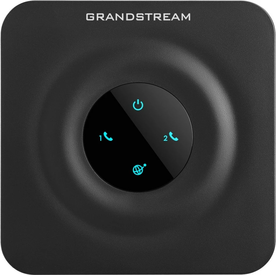 Adapter telefonik analog Grandstream HT ATA 802v2, 2 porta FXS, i zi