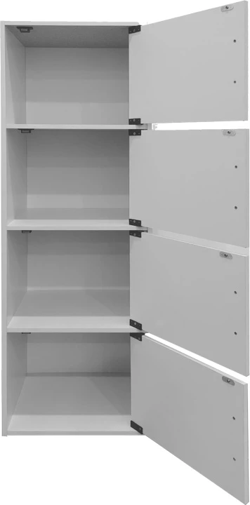 Dollap kolonë Gabino, ngjyrë e bardhë, 40x34.5x120cm