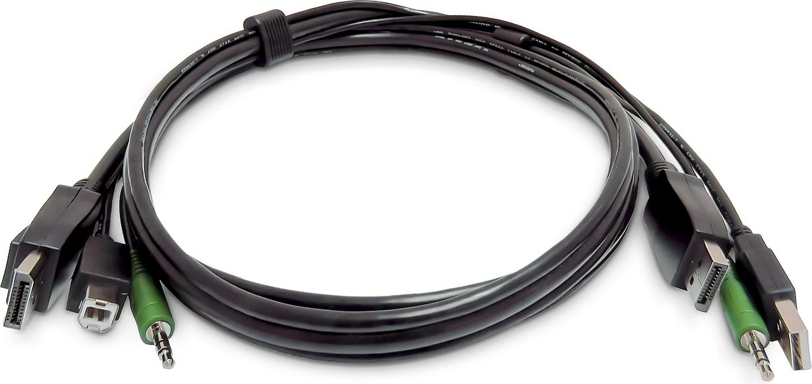 Kabel KVM DisplayPort StarTech, 1.8m, USB 2.0 + Audio 3.5mm, i zi