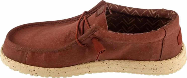 Këpucë Hey Dude Wally Stretch Canvas 40700-7BH, të kuqe, 41 [Madhësia: 44]
