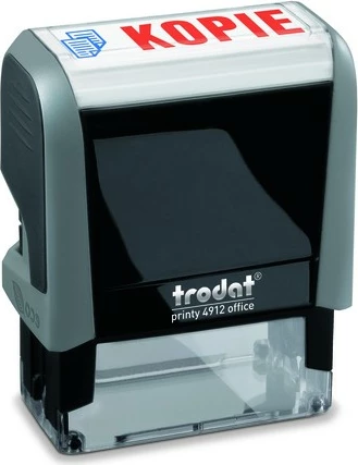Stampë Trodat Printy 4912, KOPIE, e zezë/gri