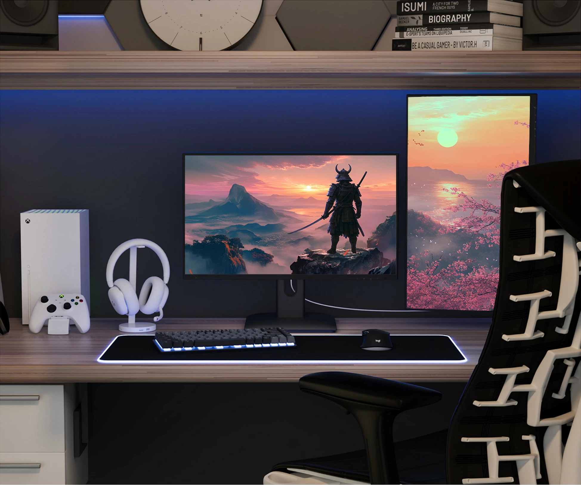 Monitor gaming JAPANNEXT FHD 23.8" IPS Full HD, 200Hz, 0.5ms, i zi