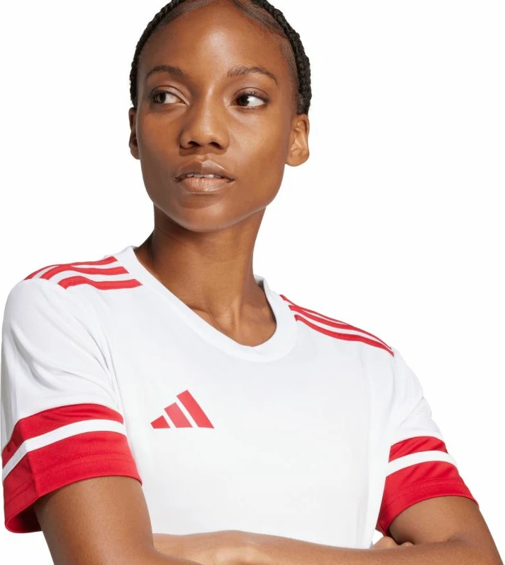 Fanellë futbolli për femra adidas, e bardhë