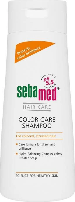 Shampon për flokë të lyera për femra Sebamed Color Care, 200ml