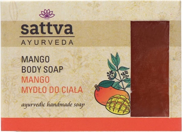 Sapun trupi Sattva Indian Glycerin Soap Mango për femra 125g