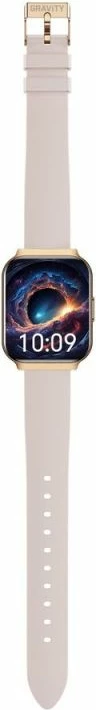Smartwatch Gravity GT44-2, rozë gold, me rrip dhe byzylyk