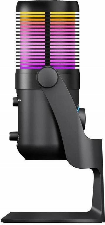 Mikrofon gaming Rampage Diyez kondensator USB-C/3.5mm RGB, i zi