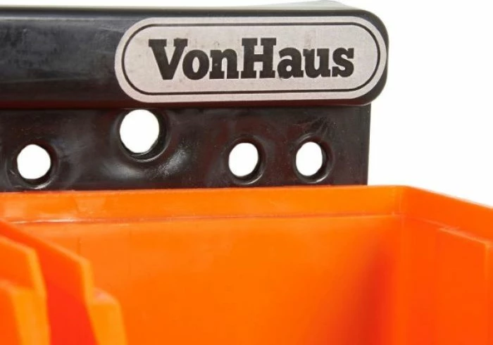 Organizator muri për punëtori VonHaus 3500286, 30 copë, plastikë rezistente, portokalli