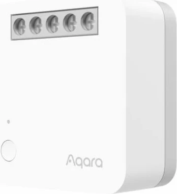 Switch relé Aqara T1 SSM-U01 / AU001GLW01 Zigbee 3.0 me tel neutral, 10A 2300W, i bardhë