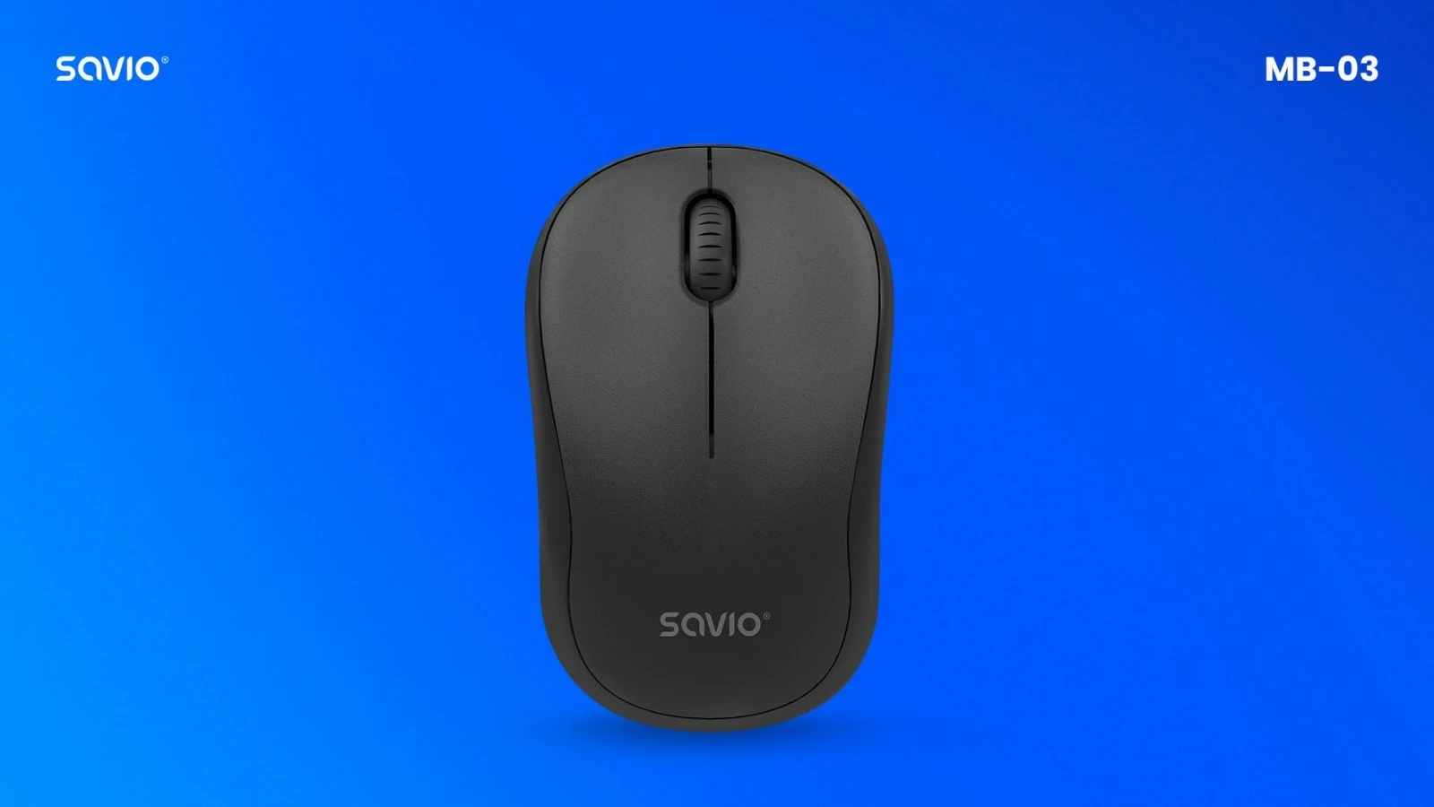 Maus pa tela Savio MB-03, USB, i zi