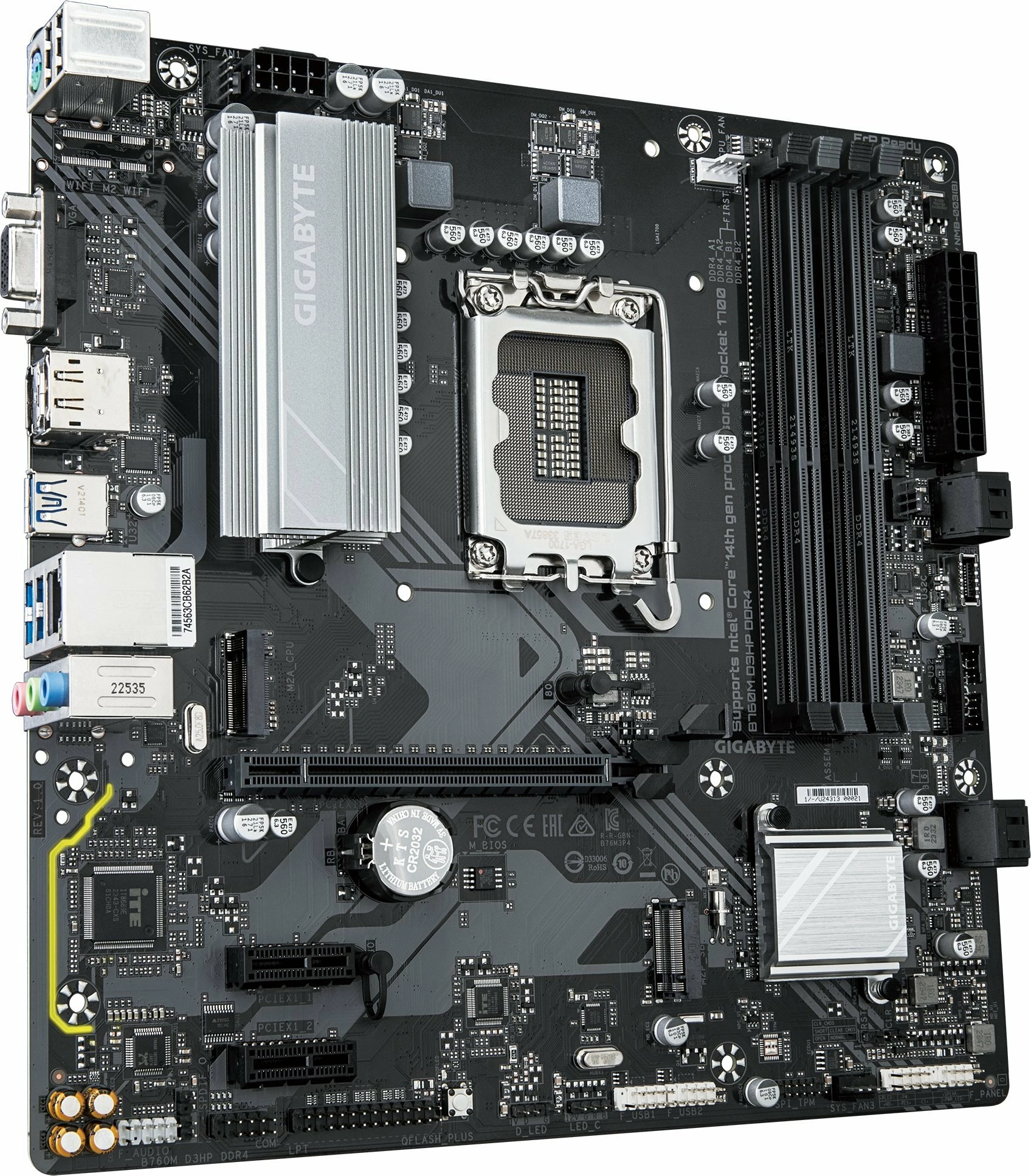 Pllakë amë Gigabyte B760M D3HP DDR4, micro-ATX