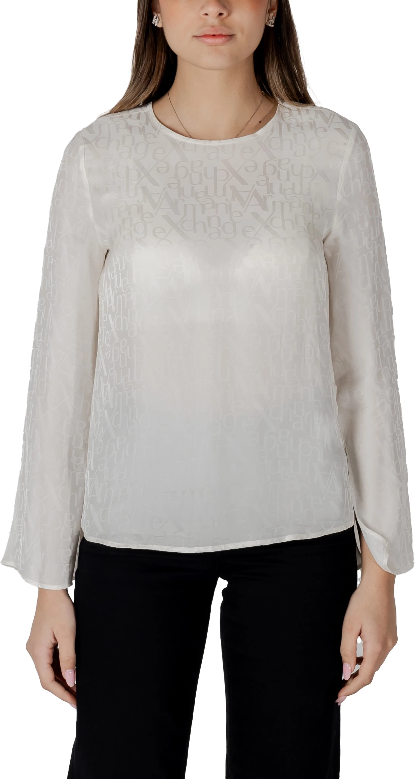 Bluzë për femra Armani Exchange XW000149 AF10842, krem