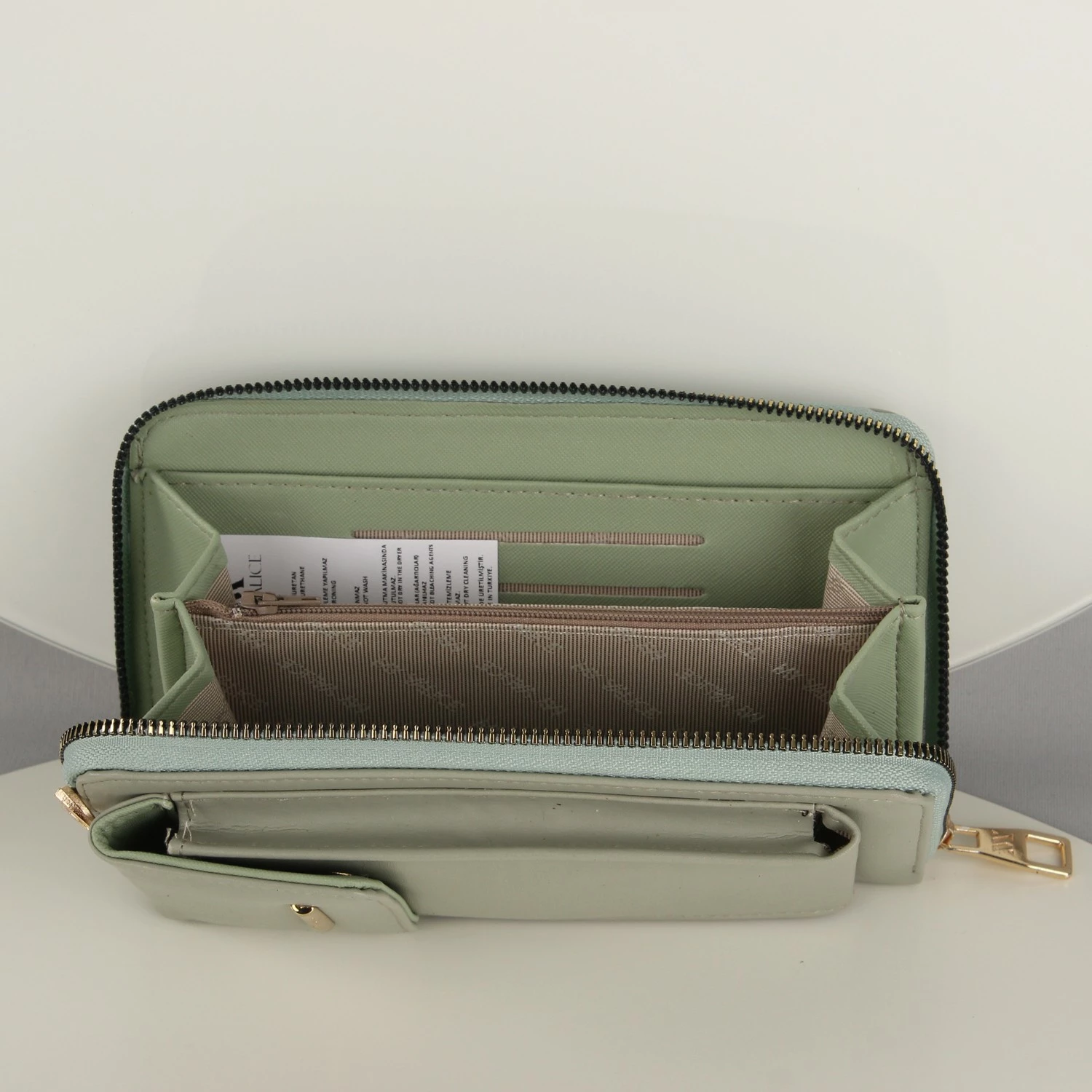 Portofol me zinxhir për telefon, ngjyrë mente, Zoozie Bags, 1159