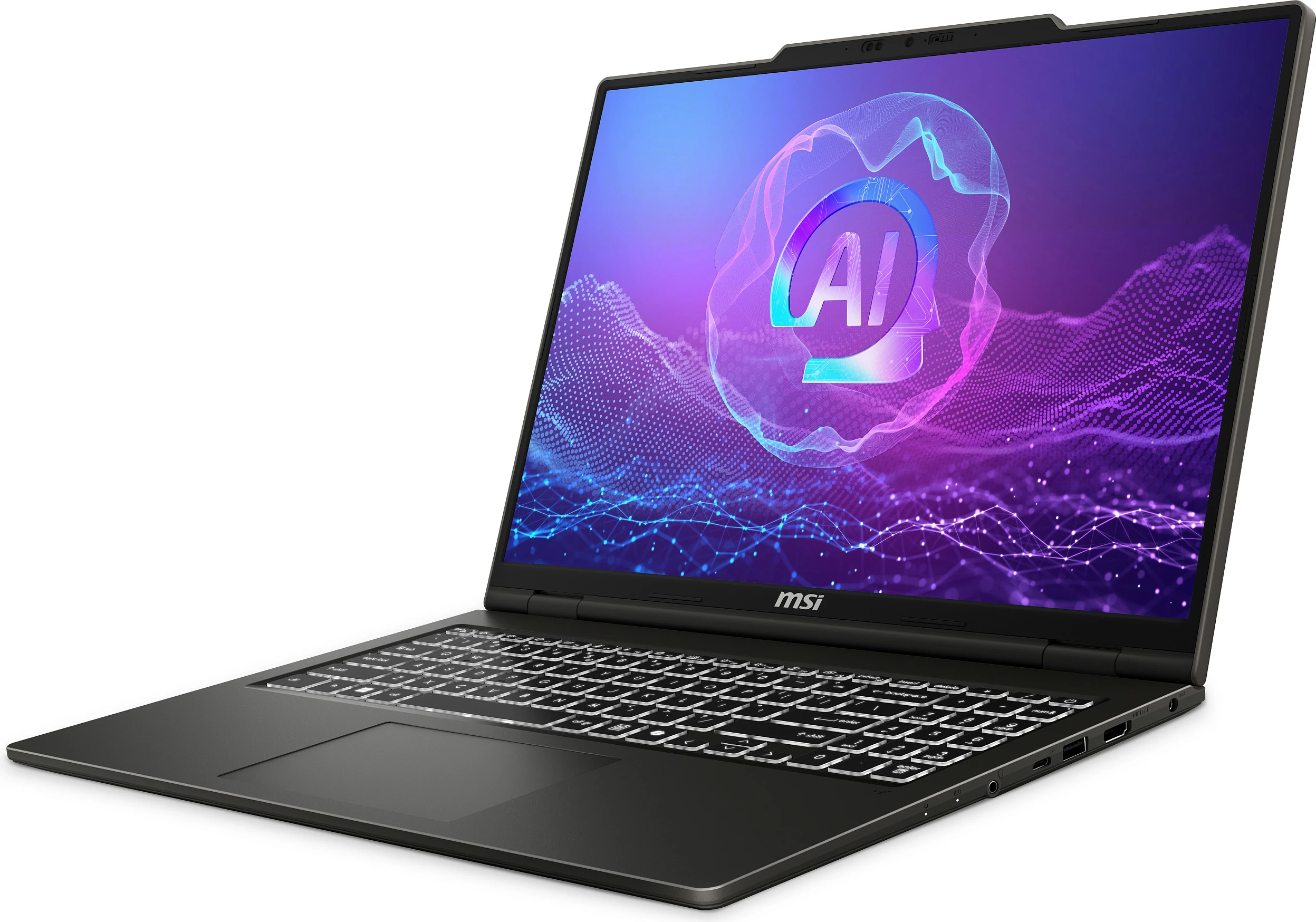 Laptop MSI VenturePro A16 AI+ A3HWEG-003, AMD Ryzen AI 7 350, 16" 2048x1280, GeForce RTX 5050 8GB, e zezë