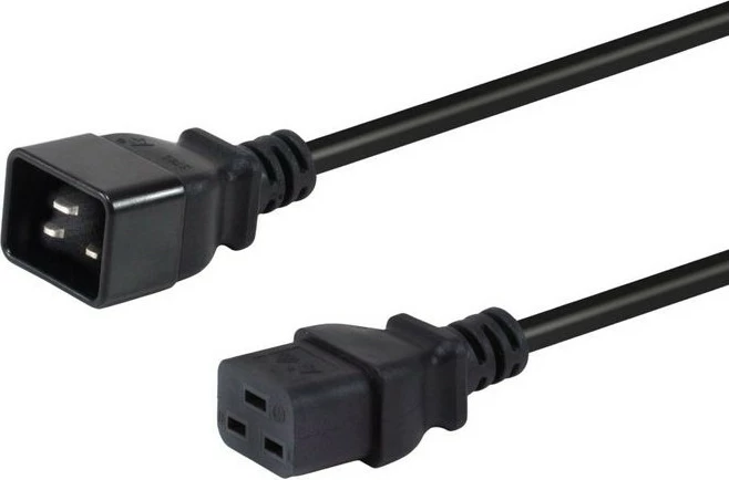 Kabllo rryme EQUIP C20 në C19, 3m, e zezë