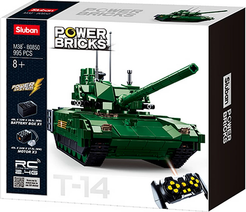 Lodër Sluban Sluban Army RC gevechts tank M38-B0850
