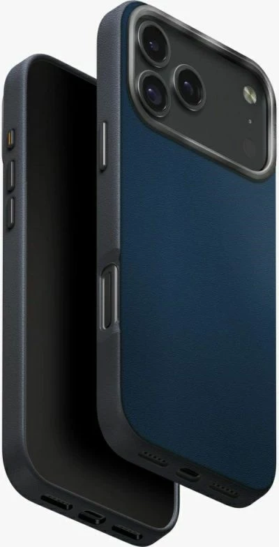 Kllapë telefoni UNIQ Lyden DS për iPhone 17 Pro Max MagClick, kaltër e zi