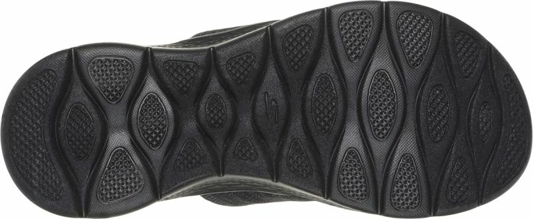 Flip-flopa për femra Skechers GO WALK FLEX SANDAL IMPRESSED 141420, gri e zezë [Madhësia: 35]