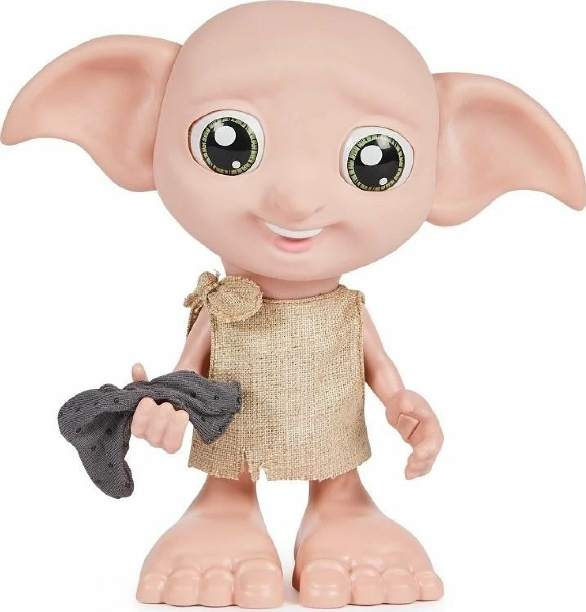Figurinë interaktive Spin Master Zgredek (Dobby) 6069167, 22 cm, 35+ fraza, 4x AAA, me çorape, rozë
