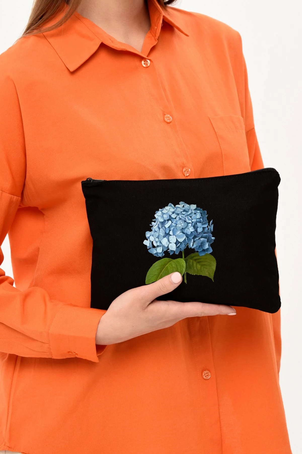 Çantë për make-up, Zoozie Bags, e zezë, 25x18cm