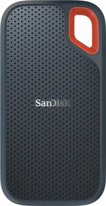 SSD ekstern SanDisk Extreme Portable V2 1TB USB-C, zi/portokalli