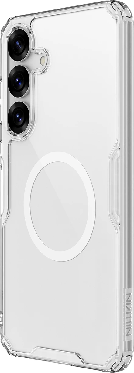 Mbështjellës Nillkin Nature TPU Pro Magnetic me MagSafe për Samsung Galaxy S25+, Bardhë