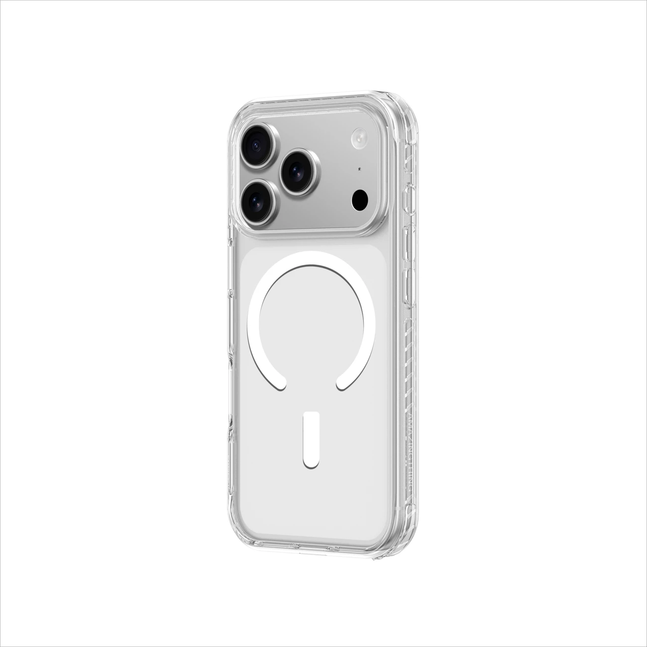 Mbështjellës AmazingThing Titan Pro për iPhone 17 Pro, MagSafe, Transparent