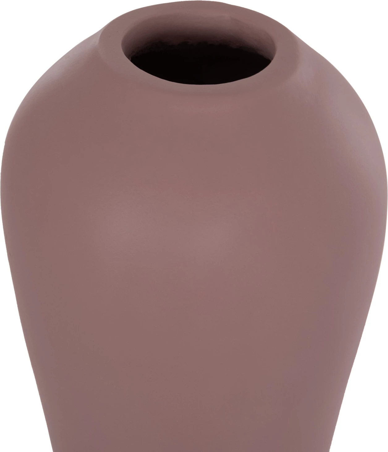 Vazo dekorative tavoline CHELIN, terrakotë, ngjyrë vjollcë, FH4670L, 22x37cm