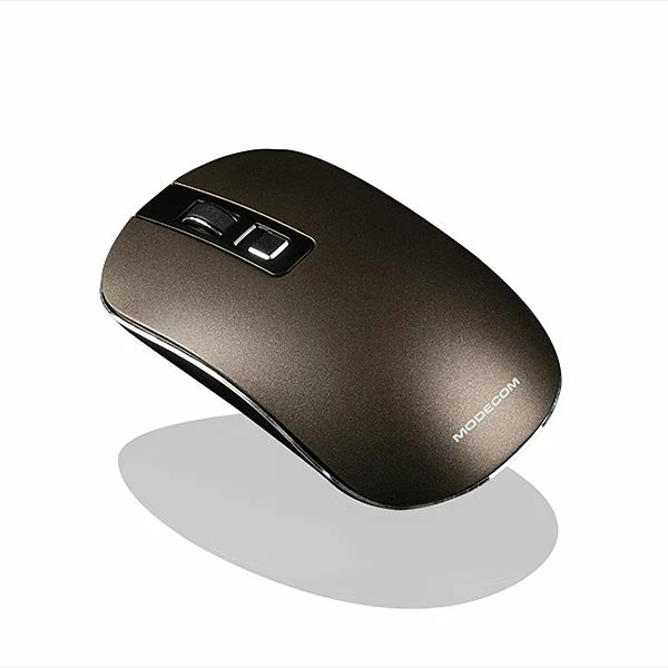 Maus Modecom MC-WM101 1600 DPI USB pa tela, kafe