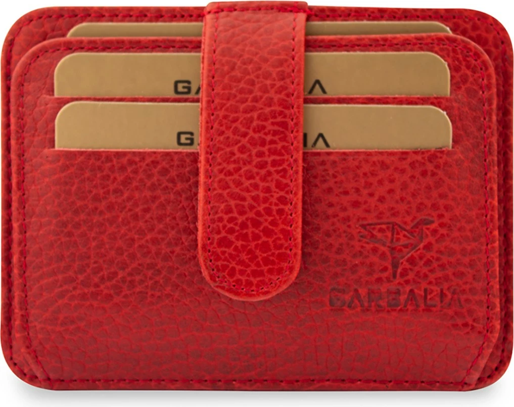Portofol unisex Zoozie Bags Shelby, ngjyrë e kuqe