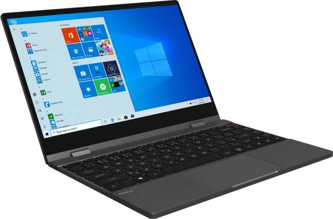 Laptop Umax VisionBook 13Wr Flex UMM220V30 13.3\" Touch 2n1 Intel Celeron N4020 4GB RAM 128GB SSD Windows 10 Pro, Gri
