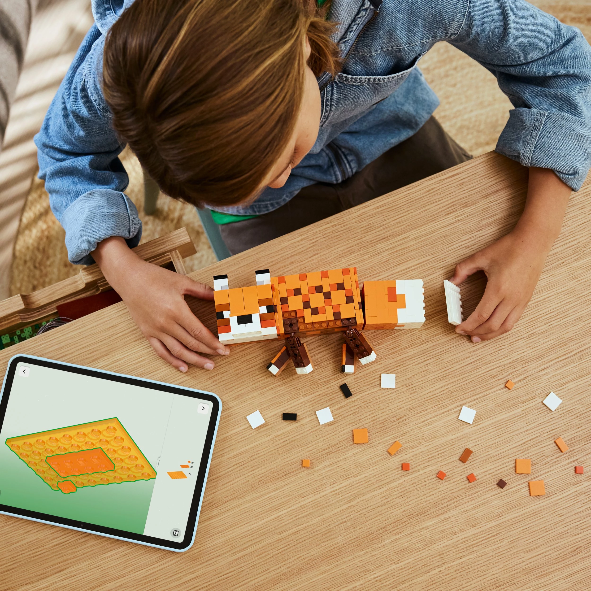 Set LEGO Minecraft The Fox 21588, 497 pjesë, 10+