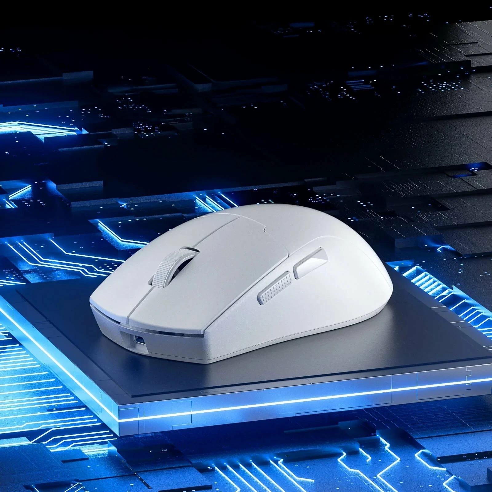 Maus Redragon M918W K1NG PRO MAX 26000 DPI PAW3395 wireless/BT/USB, i bardhë
