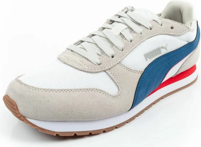 Atlete meshkuj Puma ST Miler, gri të hapura/bardha