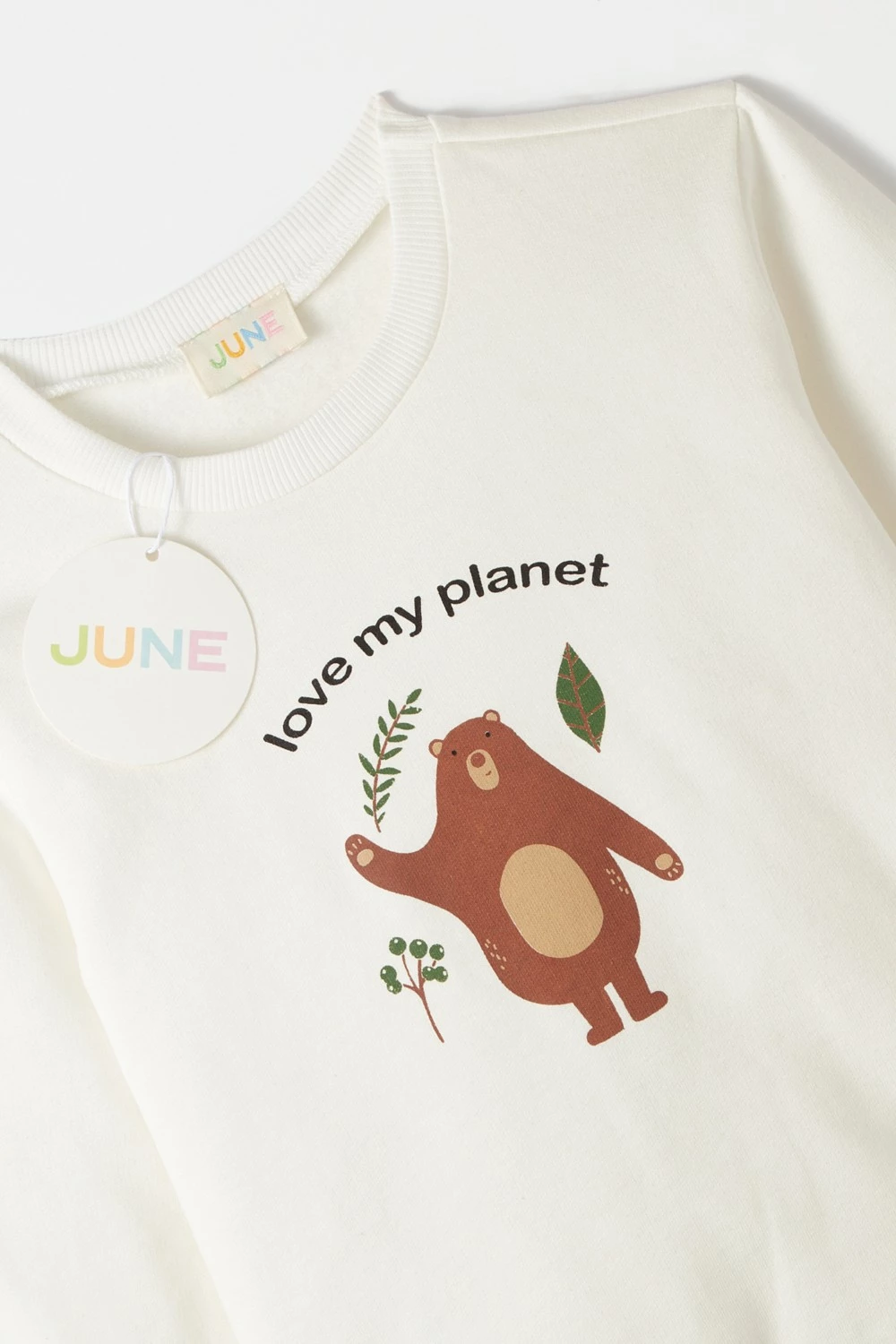 Duks për fëmijë June, i bardhë