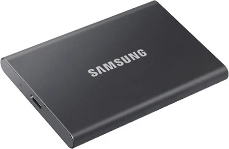 Disk i jashtëm Samsung Portable SSD T7, 4TB, USB 3.2, ngjyrë gri