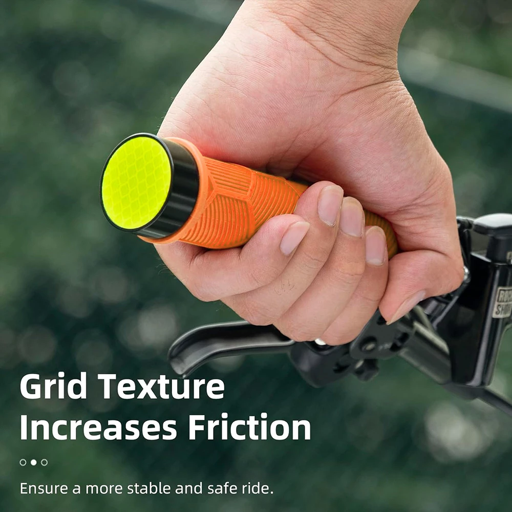 Doreza biçiklete Rockbros 40720007004 me reflektor, portokalli