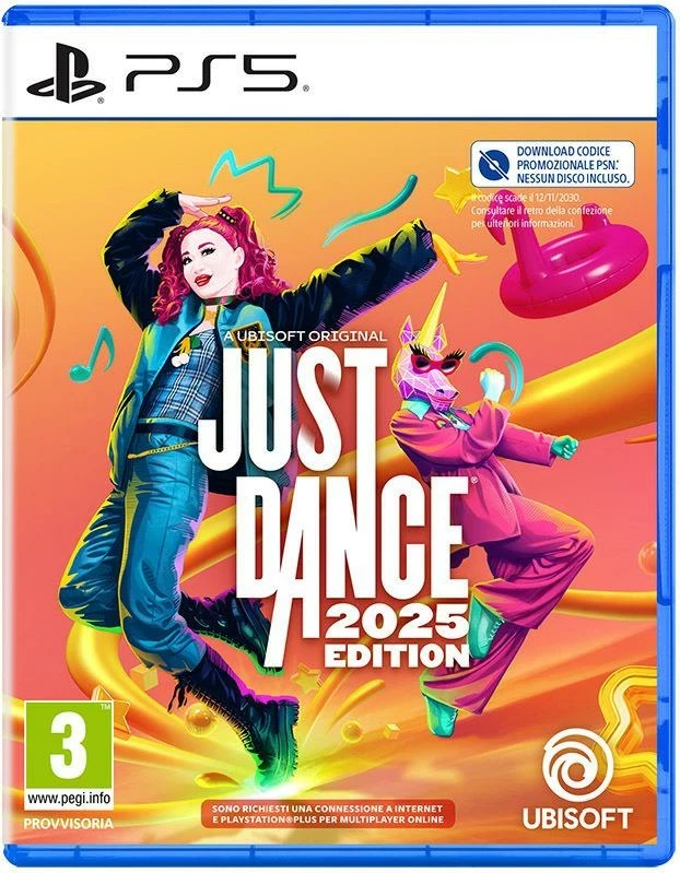 Lojë PS5 Ubisoft Just Dance 2025 Standard Edition