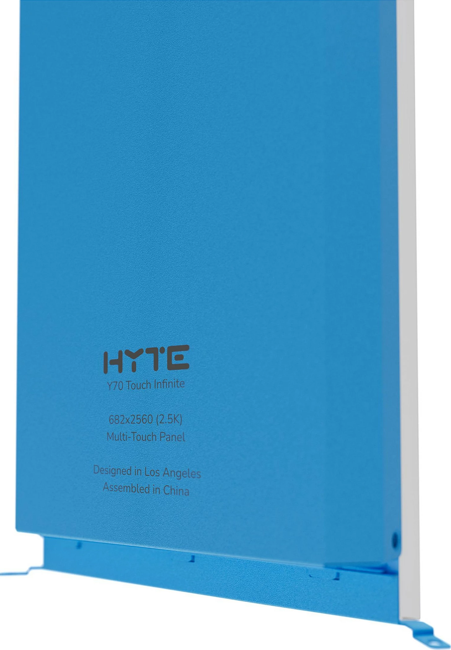 Display upgrade HYTE Y70 Touch, 14.5 inç (36.8 cm), Blueberry Milk, blu