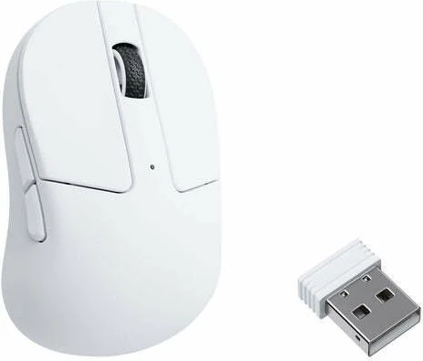 Maus gaming Keychron M4 (M4-A24) 30,000 DPI 8K, wireless/USB, i bardhë