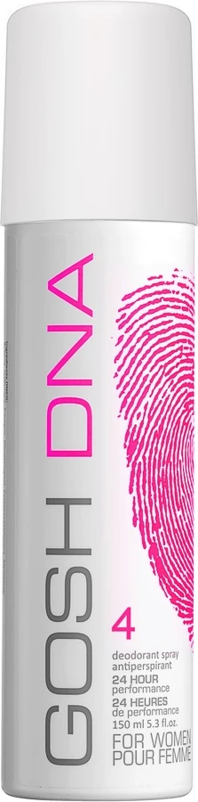 Deodorant spray për femra Gosh DNA 4, 150ml