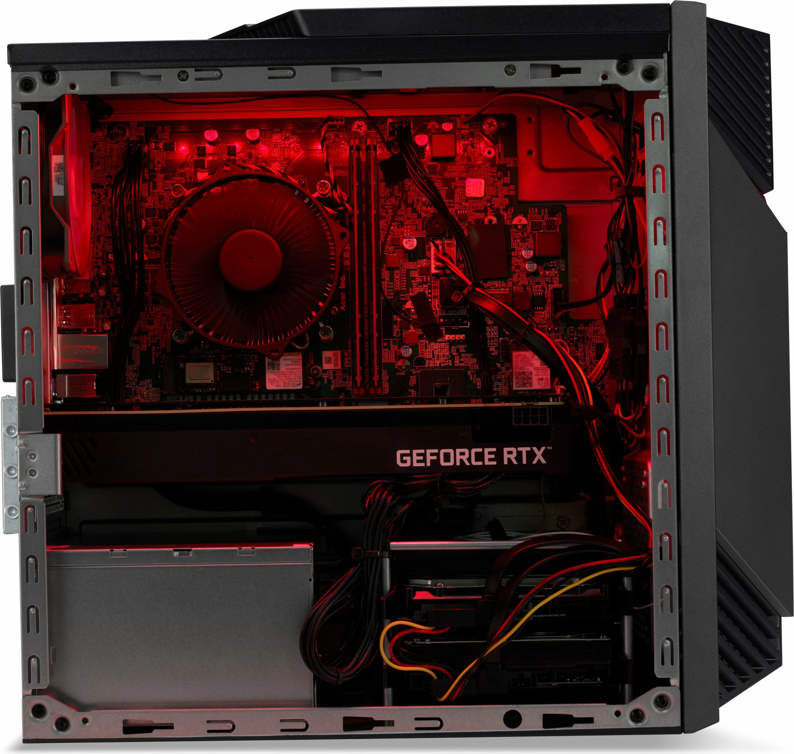 Kasë gaming Acer NITRO 50, i5-14400F, 16GB RAM, 512GB SSD, RTX4060 8GB, e zezë