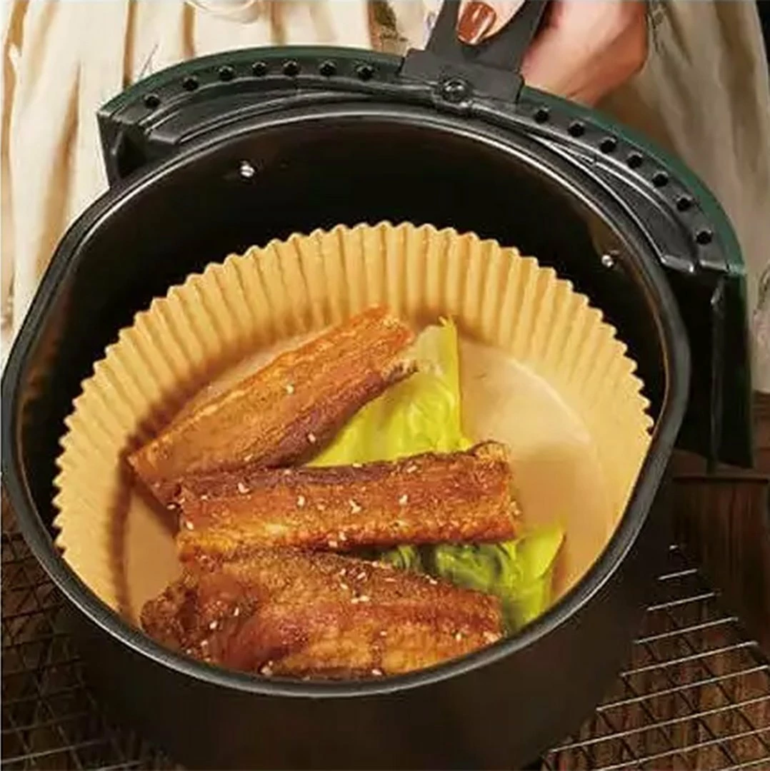 Insert letre për fritezë me ajër Klausberg KB-7780 20 cm, 100 copë, bezhë